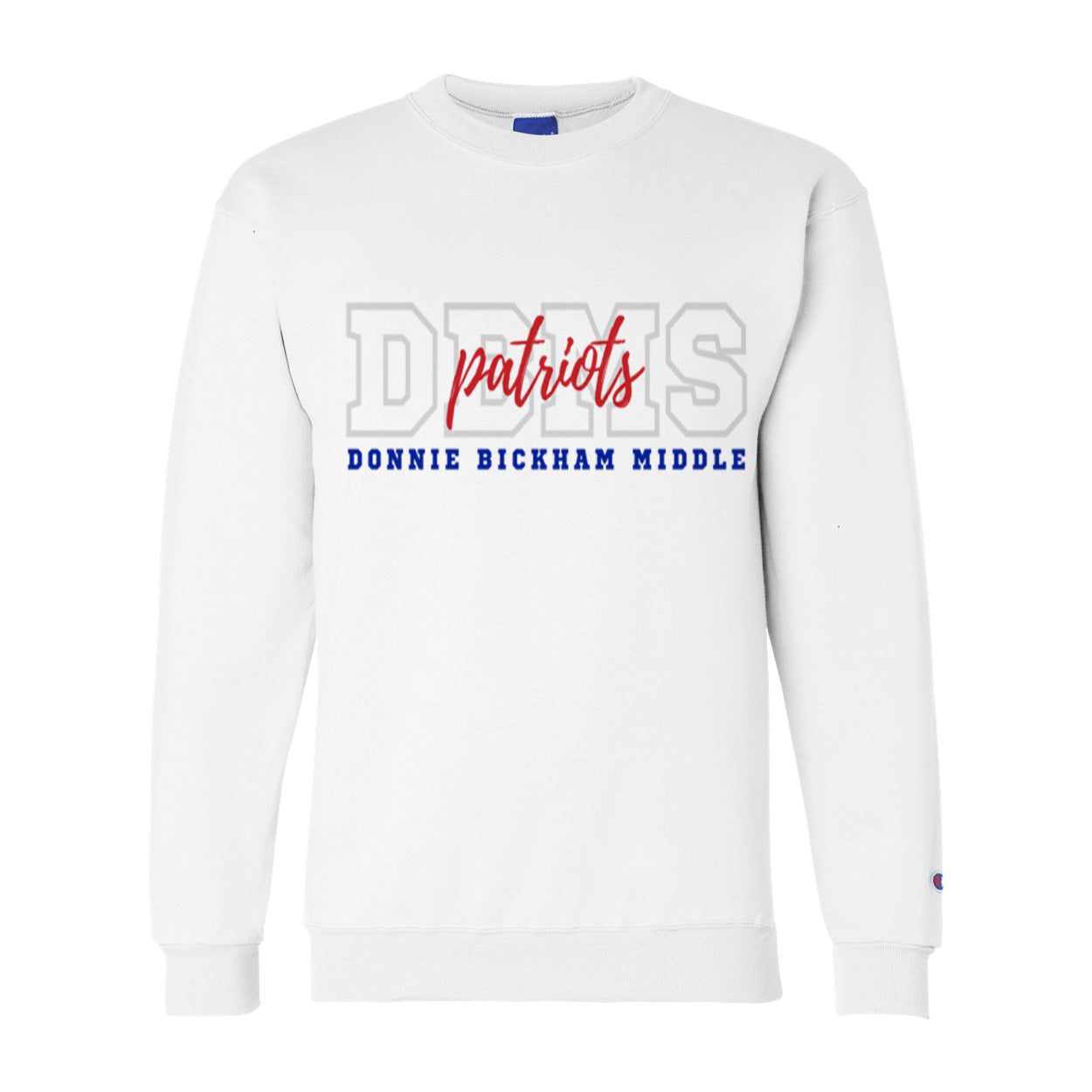 Donnie Bickham Patriots Champion™ Campus Crewneck
