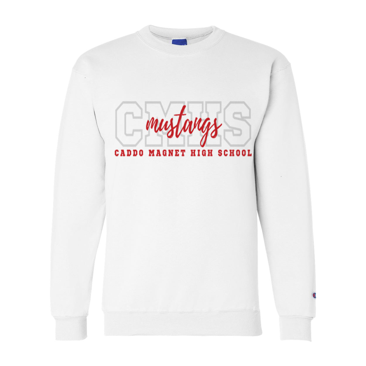 Caddo Magnet Mustangs Champion™ Campus Crewneck