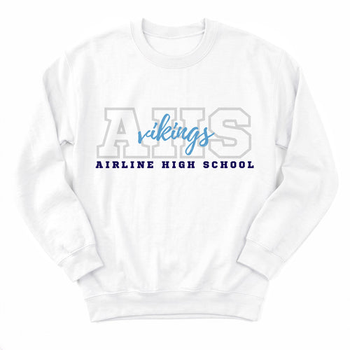 Airline Vikings Campus Crewneck - Layflat