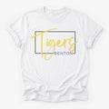 Benton Tigers Framed Mascot Tee in white