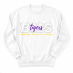 Benton MS Tigers Campus Crewneck - Layflat