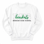 Bossier Bearkats Campus Crewneck - Layflat