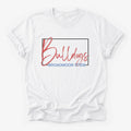 Broadmoor Bulldogs Framed Mascot Tee in white