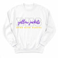 Byrd Yellow Jackets Campus Crewneck - Layflat