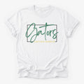 Captain Shreve Gators Framed Mascot Tee in white
