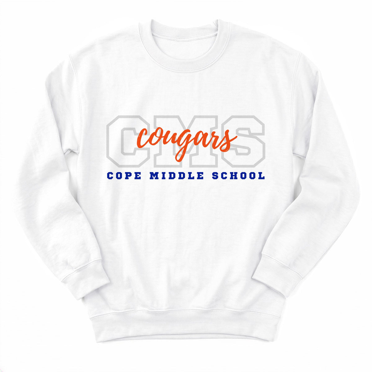 Cope Cougars Campus Crewneck - Layflat