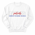 Donnie Bickham Patriots Campus Crewneck - Layflat