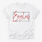 Elm Grove Eagles Framed Mascot Tee in white