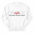 Elm Grove Eagles Campus Crewneck - Layflat
