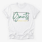Green Oaks Giants Framed Mascot Tee in white