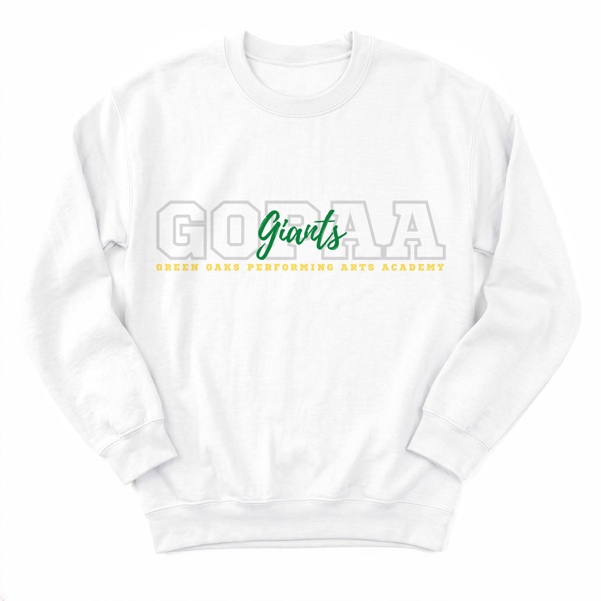 Green Oaks Giants Campus Crewneck - Layflat
