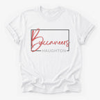 Haughton Buccaneers Framed Mascot Tee in white