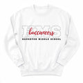 Haughton MS Buccaneers Campus Crewneck - Layflat