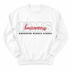 Haughton MS Buccaneers Campus Crewneck - Layflat