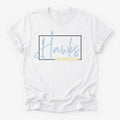 Herndon Hawks Framed Mascot Tee in white