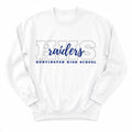Huntington Raiders Campus Crewneck - Layflat