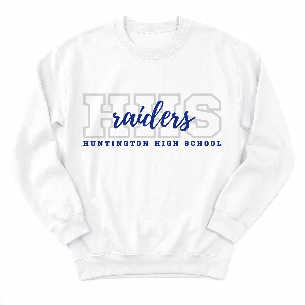 Huntington Raiders Campus Crewneck - Layflat