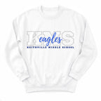Keithville Eagles Campus Crewneck - Layflat