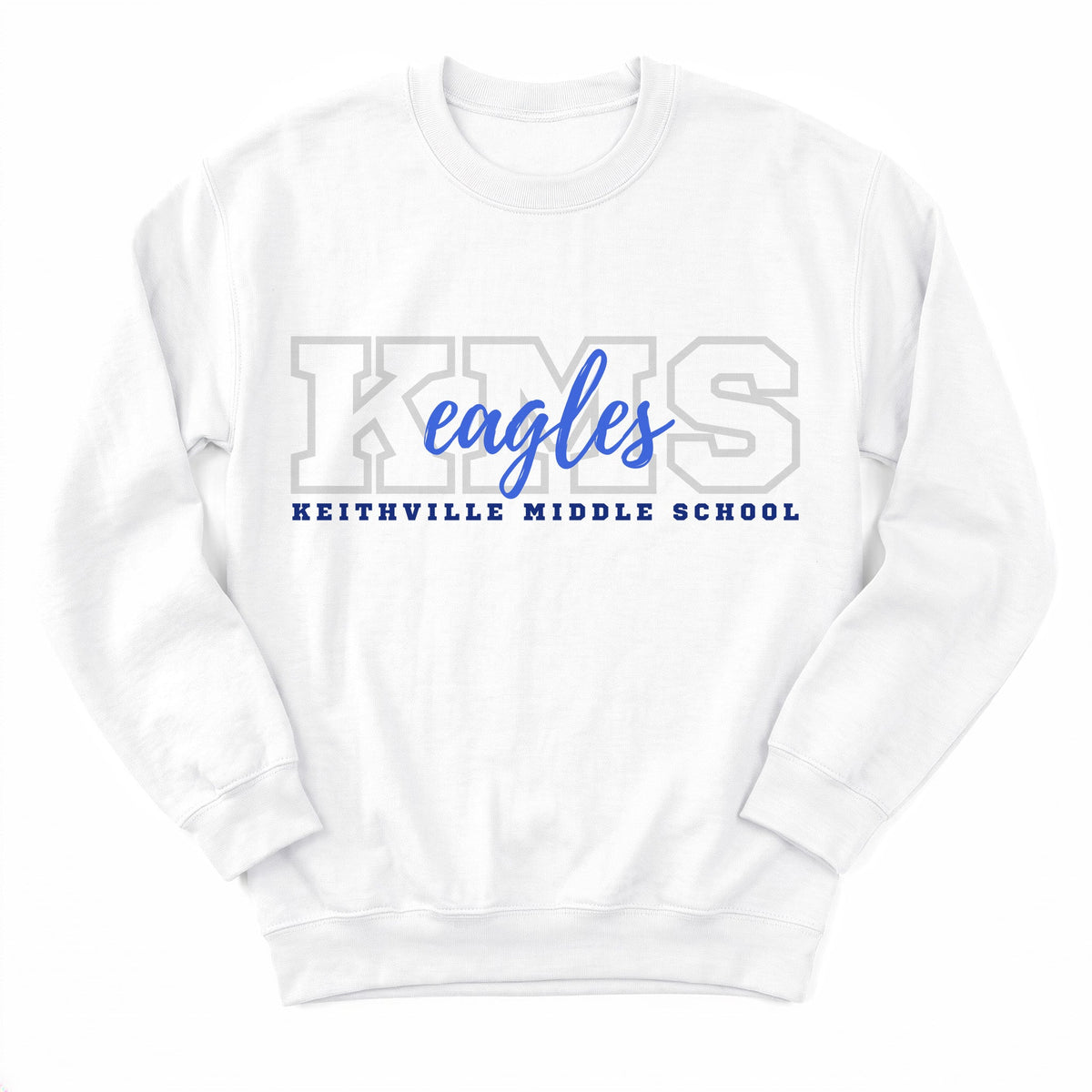 Keithville Eagles Campus Crewneck - Layflat