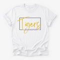 Logansport Tigers Framed Mascot Tee in white