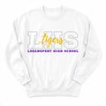 Logansport Tigers Campus Crewneck - Layflat
