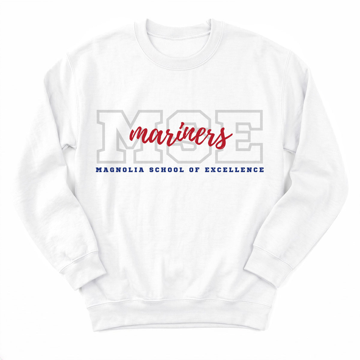 Magnolia Mariners Campus Crewneck - Layflat