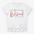 North Caddo Wolfpack Framed Mascot Tee in white