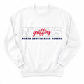 North Desoto Griffins Campus Crewneck - Layflat