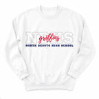 North Desoto Griffins Campus Crewneck - Layflat