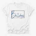 Northside Bulldogs Framed Mascot Tee in white