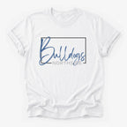 Northside Bulldogs Framed Mascot Tee in white
