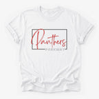 Parkway Panthers Framed Mascot Tee in white
