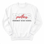 Parkway Panthers Campus Crewneck - Layflat