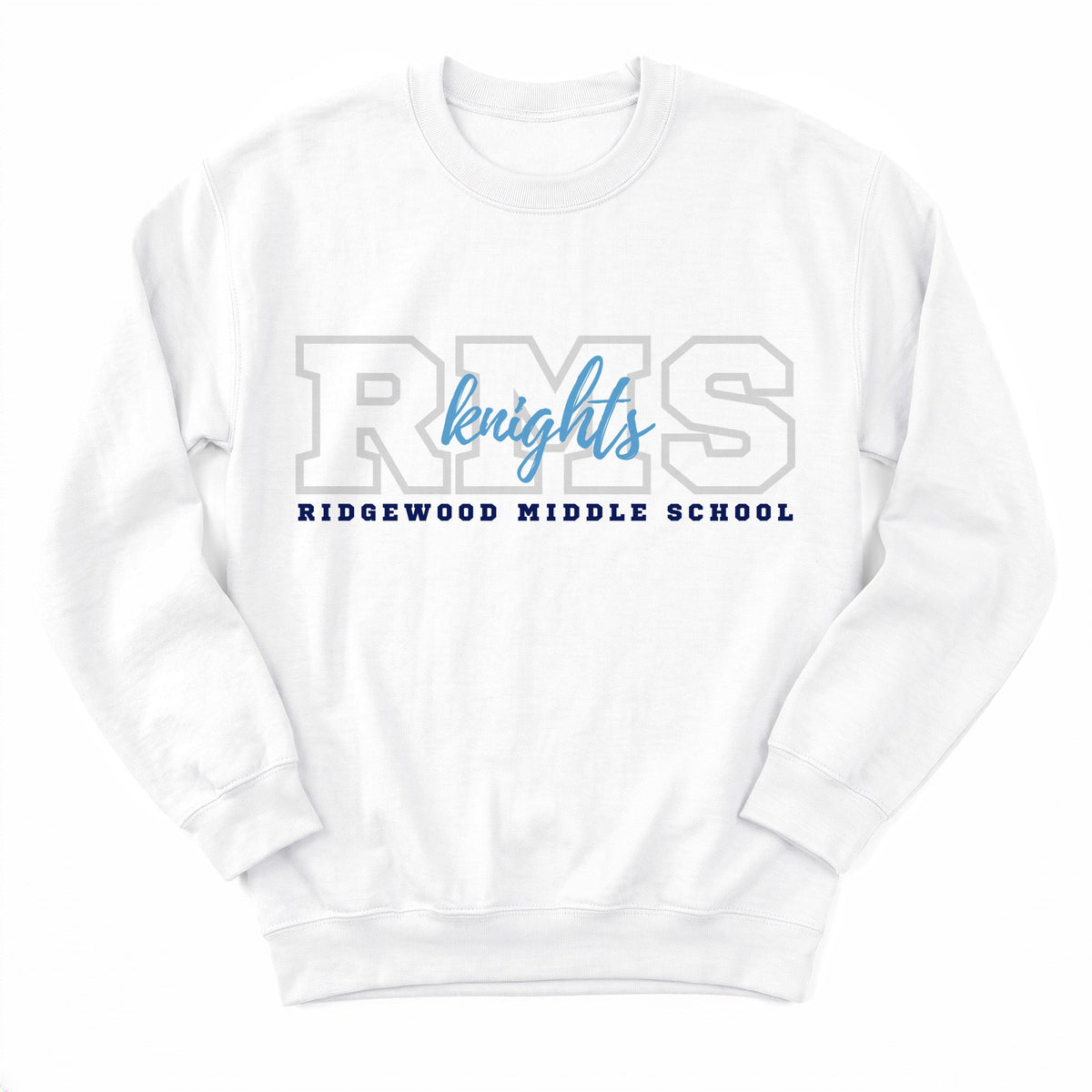 Ridgewood Knights Campus Crewneck - Layflat