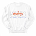 Southwood Cowboys Campus Crewneck - Layflat