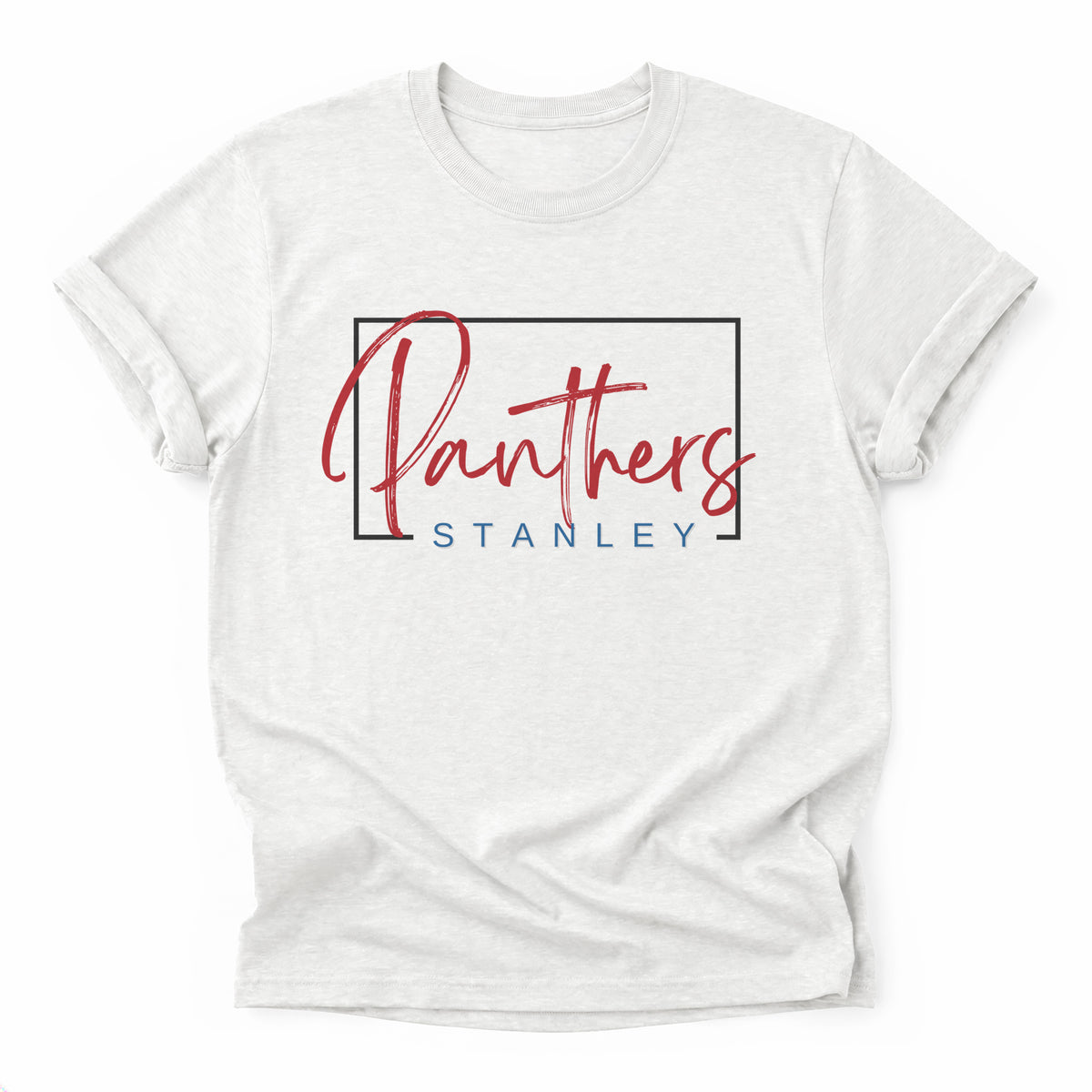 Stanley Panthers Framed Mascot Tee in ash grey