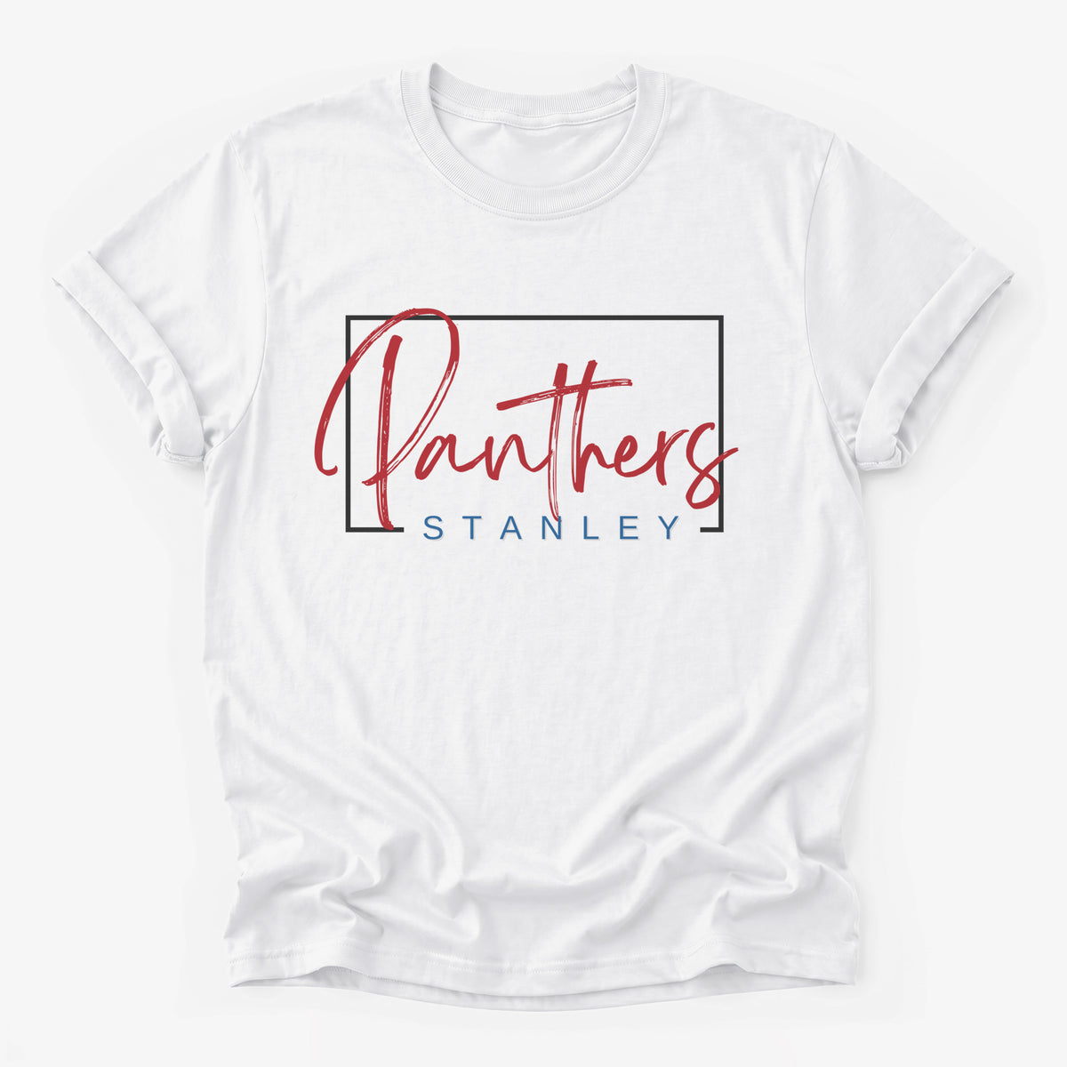 Stanley Panthers Framed Mascot Tee in white