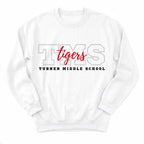Turner Tigers Campus Crewneck - Layflat