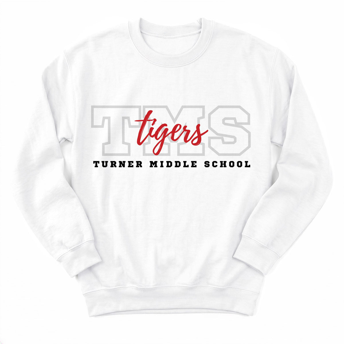 Turner Tigers Campus Crewneck - Layflat