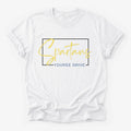 Youree Drive Spartans Framed Mascot Tee in white