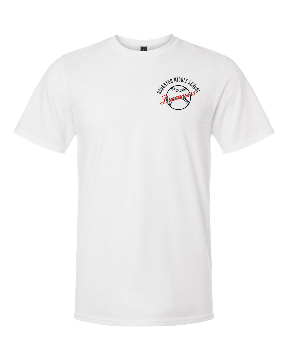 Haughton Buccaneers Vintage Baseball Tee – personalization preview 1