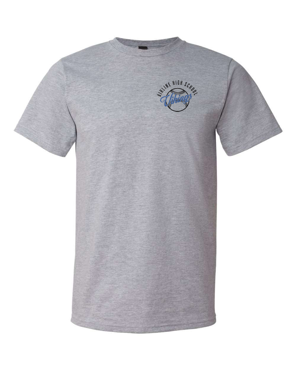 Airline Vikings Vintage Baseball Tee – personalization preview 5
