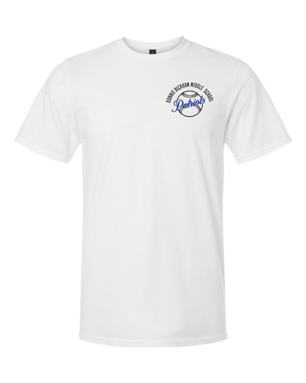 Donnie Bickham Patriots Vintage Baseball Tee – personalization preview 5