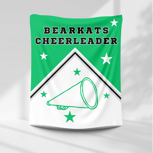 Bearkats Personalized Cheer Blanket