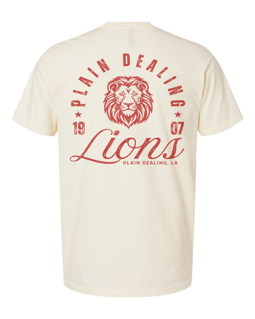Plain Dealing Lions Heritage Tee