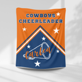 Cowboys Personalized Cheer Blanket