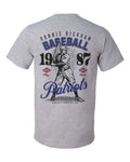 Donnie Bickham Patriots Vintage Baseball Tee