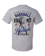 Donnie Bickham Patriots Vintage Baseball Tee