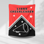 Lions Personalized Cheer Blanket - PDHS – personalization preview 1