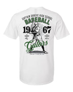 Captain Shreve Gators Vintage Baseball Tee – personalization preview 5